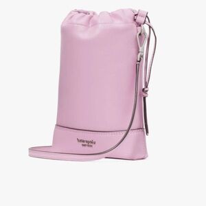 kate spade Pink Drawstring Crossbody Bag